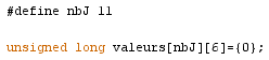 variables importantes