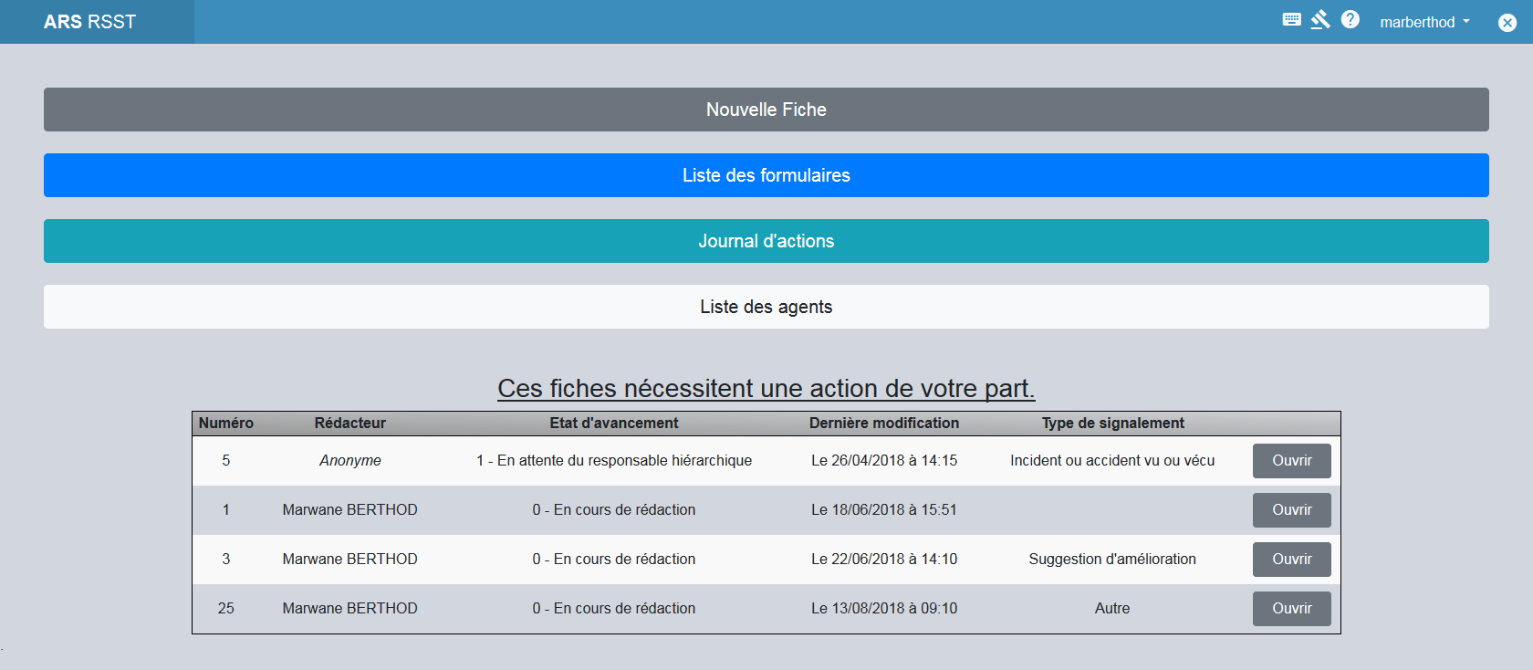 accueil admin